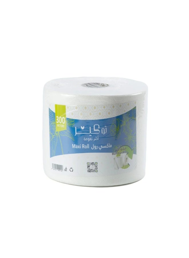 2Care Maxi Roll Tissues 300 Meters × 6 Rolls - Image 2
